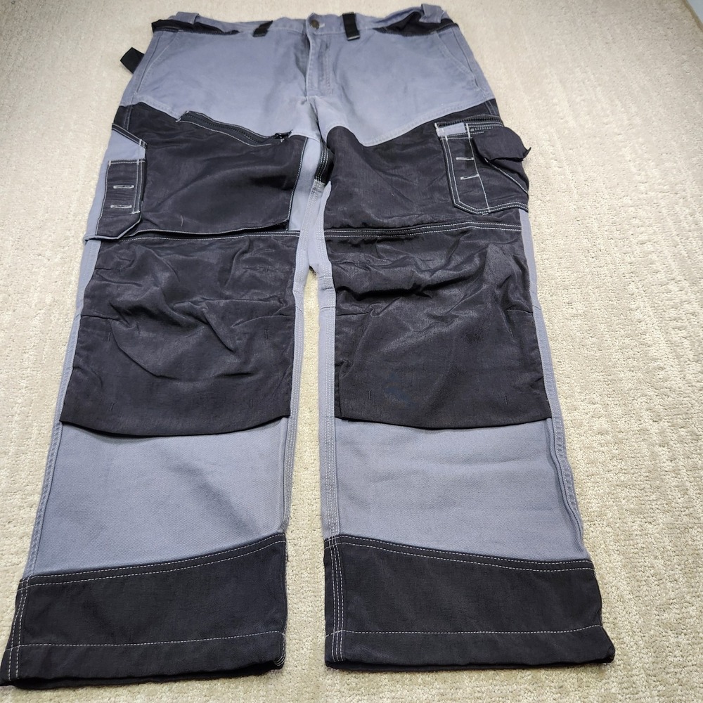 Blaklader Pants Men 38x31 *READ Workwear Double Front X1600 Work Cargo Cotton